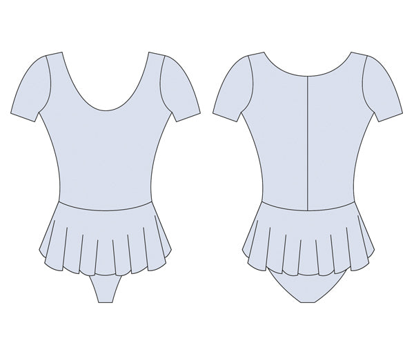 Balletpak Short sleeve dress Paraddy - Girls